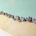SALE - Original OOAK 3D Art Painting with genuine Heart Shaped Beach rocks.