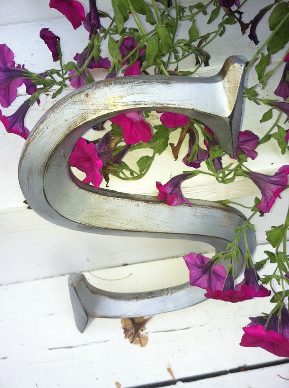 Wall Decor / Large Letter / Shabby Chic Wall Decor / New Item