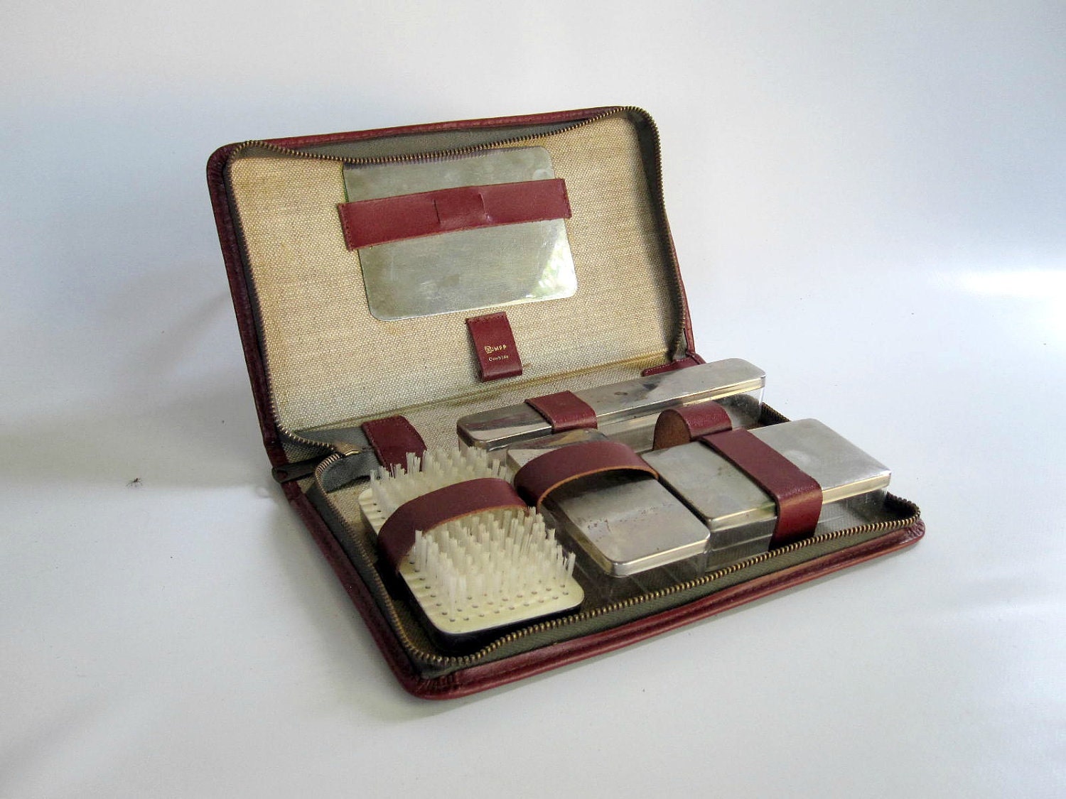For Him Men's Grooming Kit Travel Case Dop Kit
