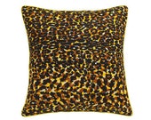 African Wax Print Pillow Cover (Rafiki Natural)