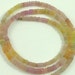pretty frosted madagascan sapphire rondelle beads 2-3.5mm 1/2 strand 8 inches