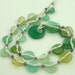 Ancient afghani glass fragment beads 1000-2000 years old 5-16mm full strand