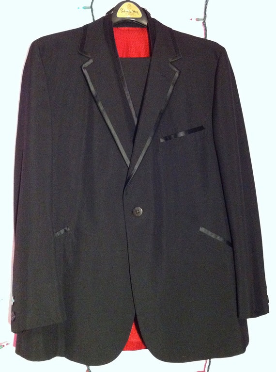 Vintage 50s Mens Lord & Taylor 3 Piece Suit by BeatificVintage