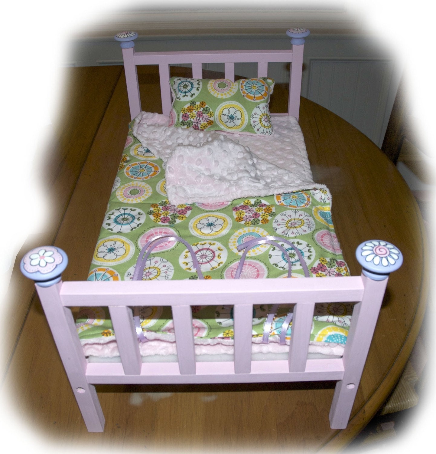 Madeline American Doll Bed Fits American Girl Dolls and 18