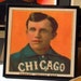 Vintage White Sox Baseball Card Coaster Vintage
