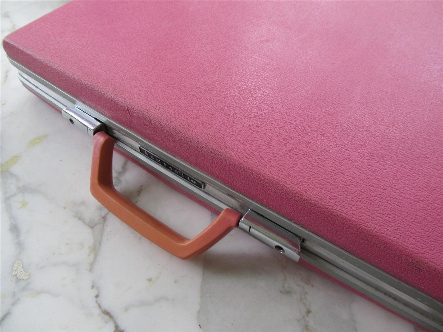 Pretty Pink Samsonite Briefcase
