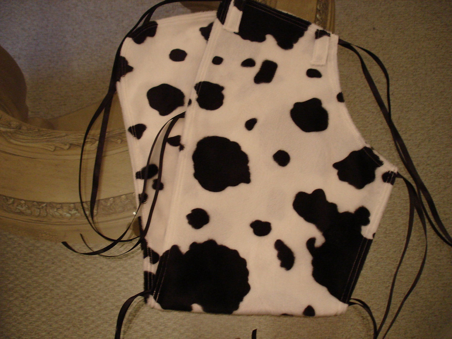 Cow Print Chaps