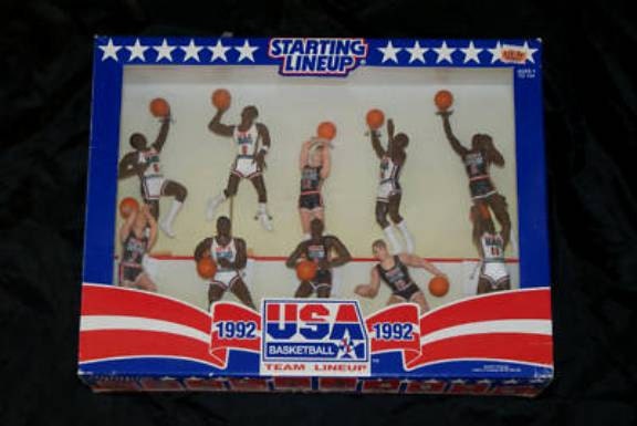 1992 usa dream team starting lineup figures