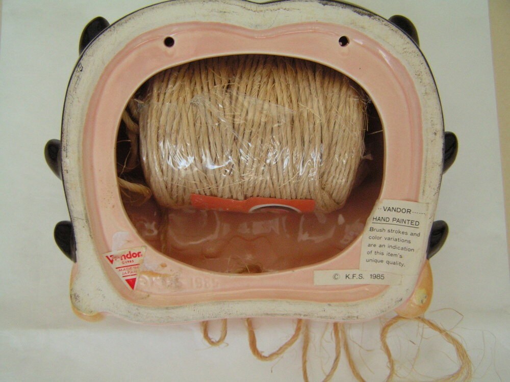 Vintage Betty Boop String Holder Ceramic Vander C KFS 1985 by DKFL