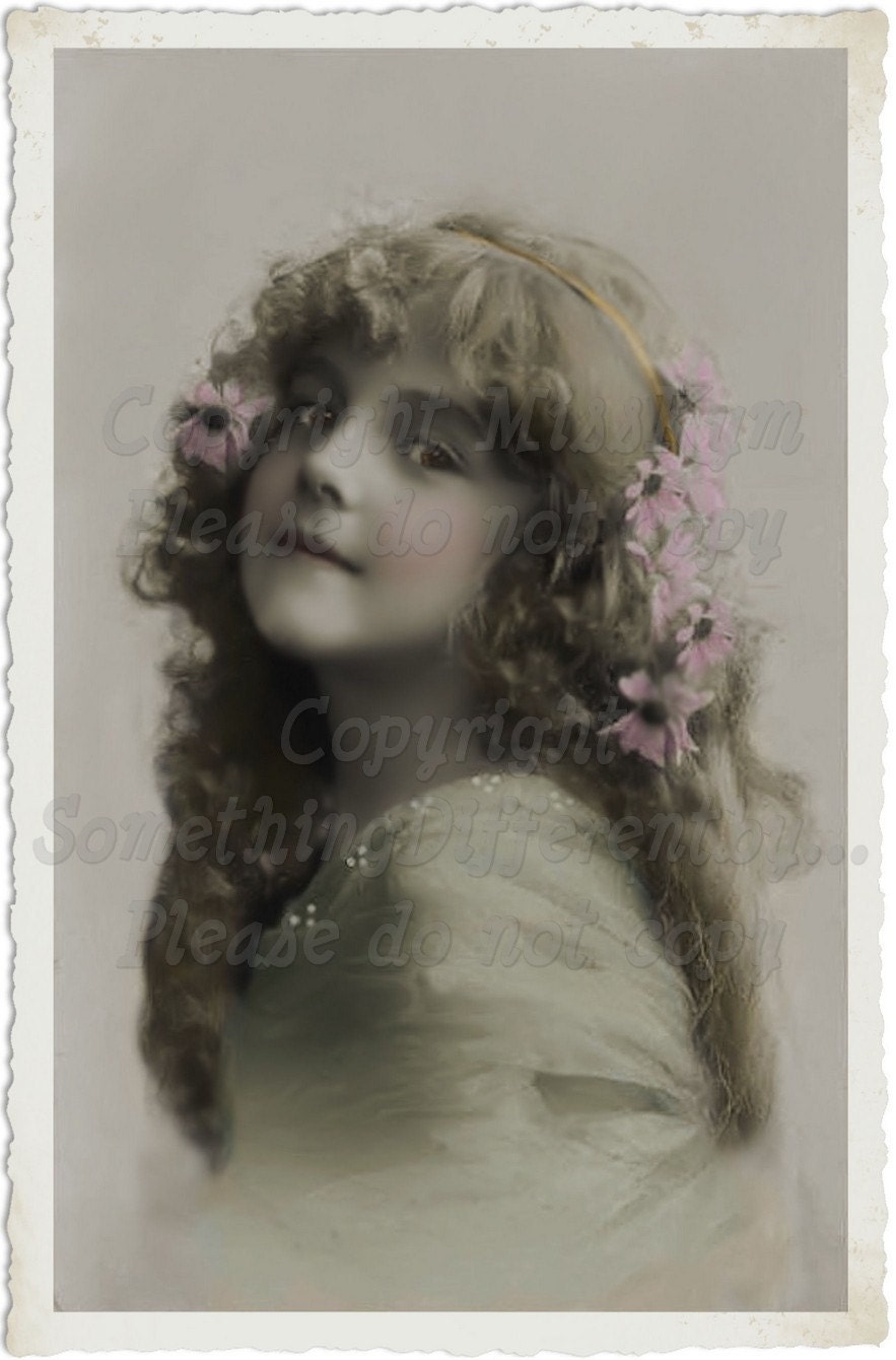 A Favorite Girl Beautiful Edwardian Child by MsAlisEmporium