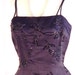 60's BOMBSHELL Black Beaded Hourglass Figure Couture Evening Gown