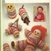 Yo Yo Toys for Tots Owl, Dog, Doll, Clown, Caterpillar 1970s Vintage Simplicity Pattern 8225 Clearance Sale