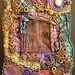Enchanted Fairy Door Journal, Spiral Notebook - Polymer Clay Design