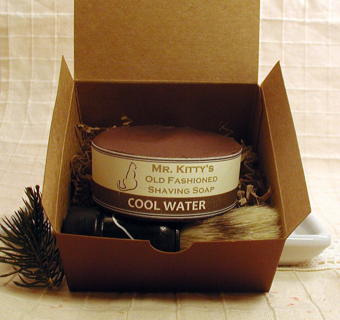 Old Fashioned Mini Shaving Kit Gift Packaged by