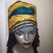 SALE - Reversible head band from African fabric