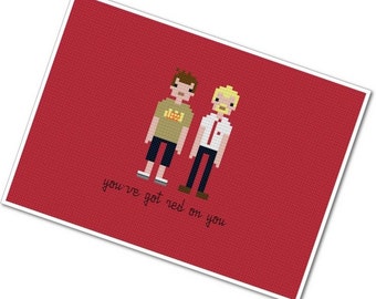 Shaun of the Dead - The *Original* Pixel People - PDF Cross Stitch Pattern - INSTANT DOWNLOAD