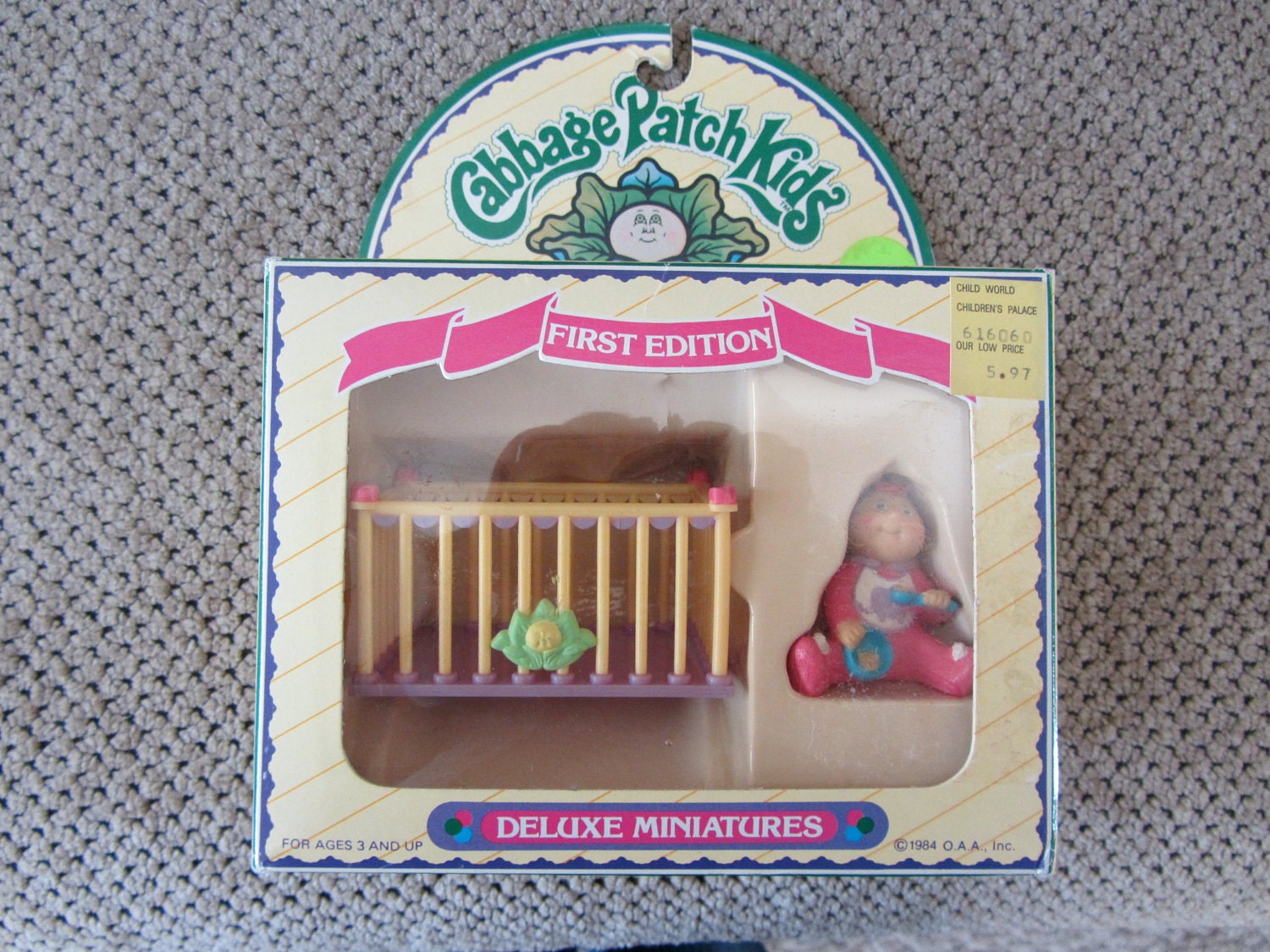 1984 cabbage patch miniatures