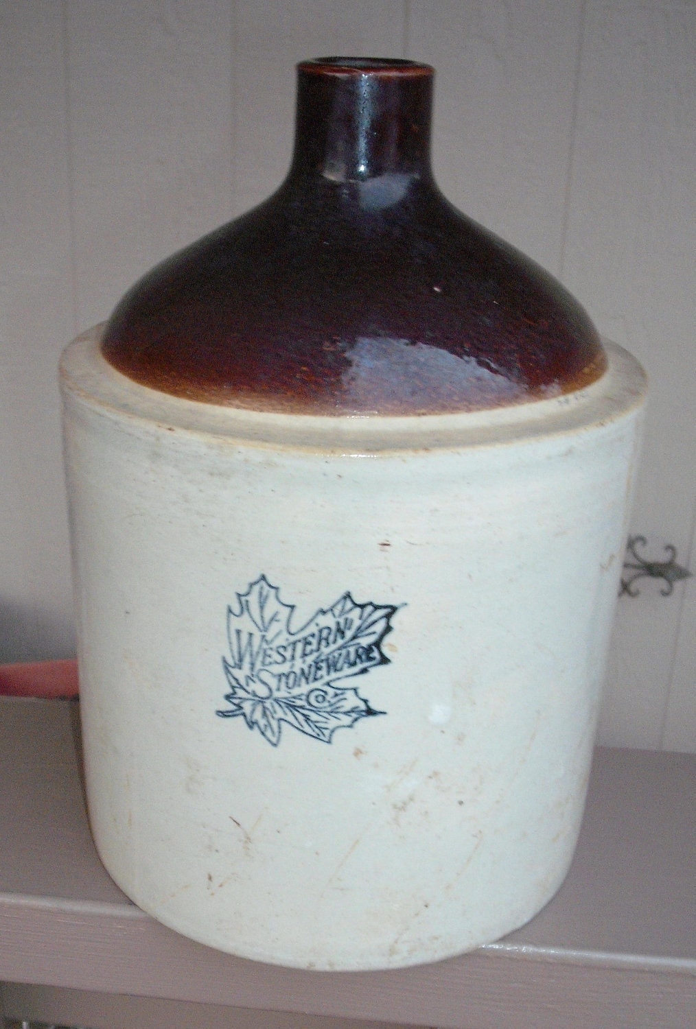 Western Stoneware Moonshine Jug