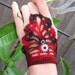 Steampunk fingerless gloves