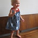 Nelson Mandela shweshwe dress from South Africa for little girls