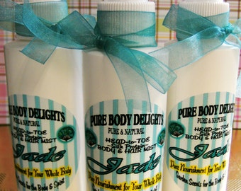 Lucky Girl--SPECIAL--Pure Body Delights--Head-to-Toe---JADE---Silk Protein Body and Hair Mist Spritzes--AWESOME