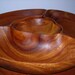Get Your Tiki On - Vintage Lazy Susan Monkey Pod 5 piece set