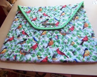 Quilted computer bag | Etsy