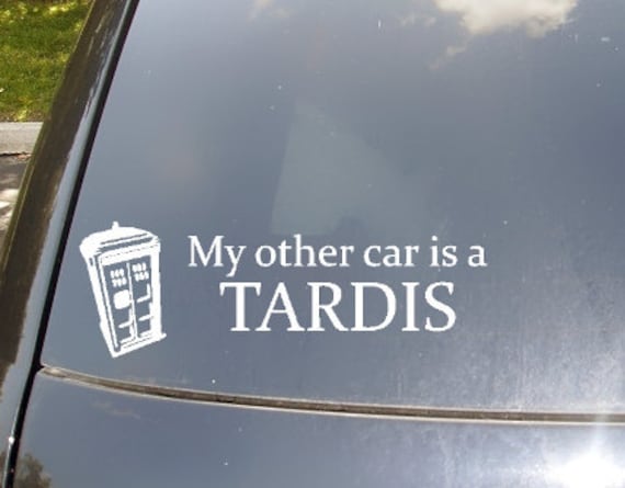 My Other Car Is A Tardis Sticker – QQRPPZ