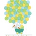 PRINTABLE Guestbook Baby Shower Poster - Signature Balloons - 16X20
