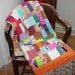 Twin Bed Quilt Modern Bright Colors
