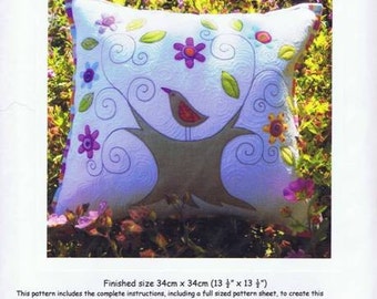 Wish You Were Here Applique Pillow Pattern from Don't Look Now