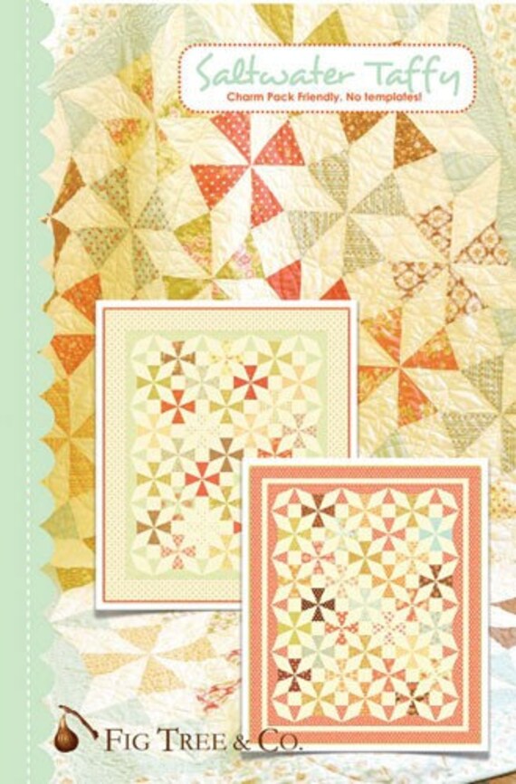Saltwater Taffy Quilt Pattern by Joanna Figueroa for Fig Tree