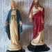 Vintage Jesus and Mary Statues