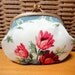 SHABBY CHIC elegant floral Tiny Coin wallet