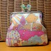 Unique Clasp purse - Liberty fantasy pink
