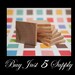 100 Unfinished Wood Squares, Smooth and Ready to Glaze, Paint, Decoupage, Stain, Stamp for Magnets, Art, Jewelry, more...