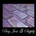 10 Crystal Clear RECTANGLE Glass Cabochons... Waiting For Your Creativity...Great for Pendants, Refrigerator Magnets, more
