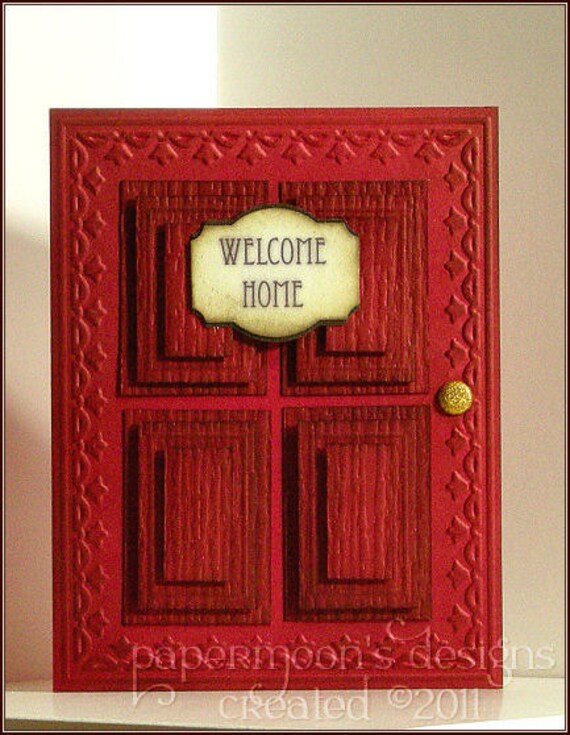 items similar to welcome welcome red door name banner