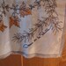 Vintage 80s Signed Oscar De La Renta Silk Scarf. Autumn Flowers.