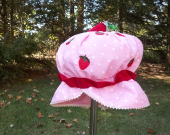Strawberry Shortcake Girls Costume Hat