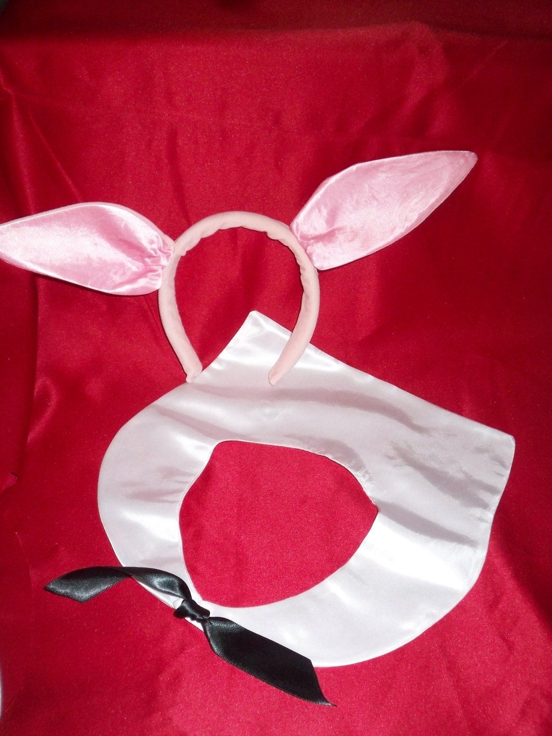 Sailor Collar and Pig Ears Costume Set by correenscdesigns on Etsy