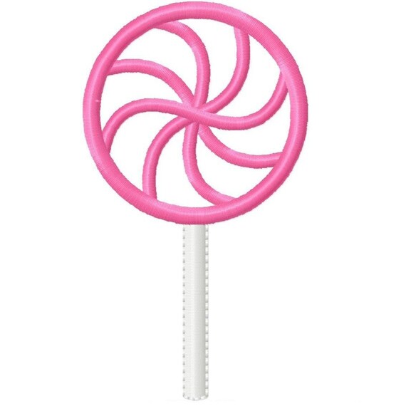 Swirl lollipop applique 6 machine embroidery by digitizingdolls Swirl lollipop applique 6 machine embroidery by digitizingdolls