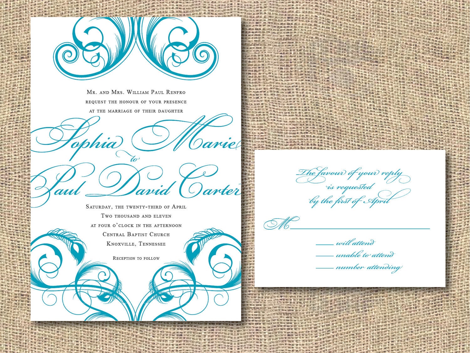 Free Wedding Invitations 5