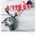 ruched camera strap cover - soft red floral
