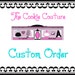 Custom order reserved by  The Cookie Couture on Etsy-8 pieces
