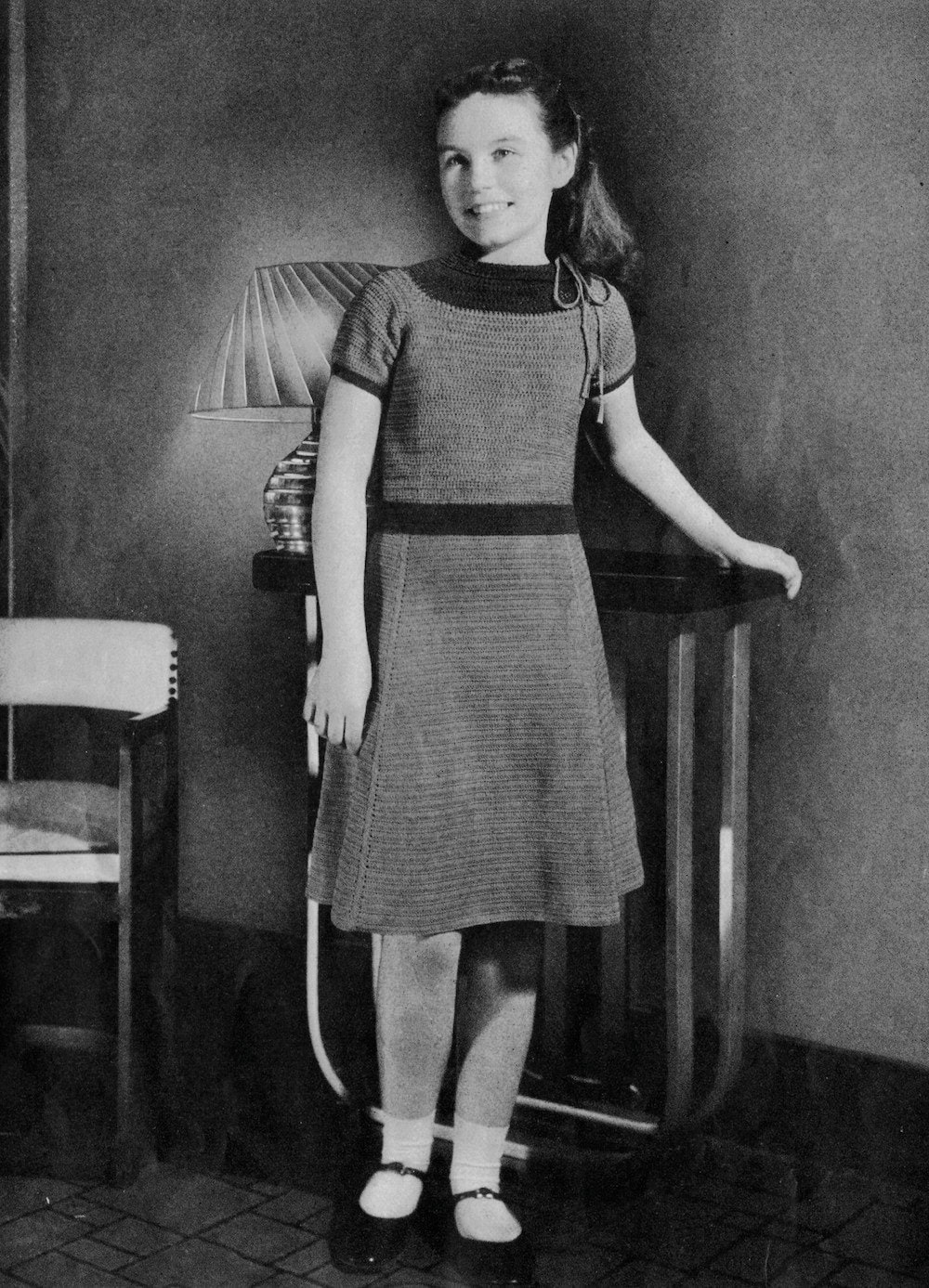 1930s Style Girls Dress Patterns
