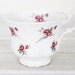 Vintage Teacup - Floral Tea Party Rose Time Pink Green White England Richmond