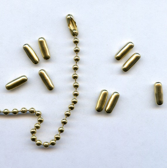 Brass Ball Chain Clasps