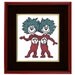 Dr Seuss inspired Thing 1 Thing 2 cross stitch pattern pdf
