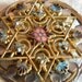 Large Vintage Victorian Star of David Button